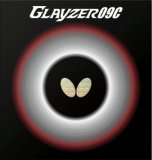 BUTTERFLY - 【未使用】バタフライ　グレイザー　黒赤　特厚（2.1）セット バタフライ グレイザー09C 06110 卓球 ラバー 裏ソフト 赤/黒